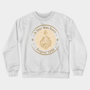 Birthday T-Shirt - Zodiac Leo Crewneck Sweatshirt